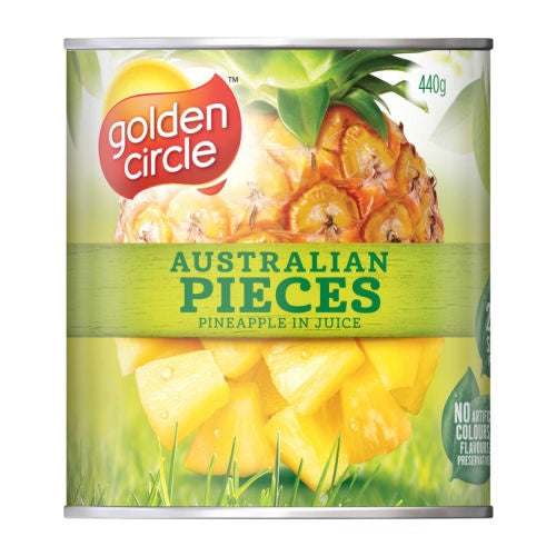 Golden Circle Australian Pineapple Pieces in Juice 440g