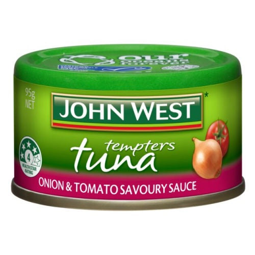 John West Tempters Tuna Onion & Tomato Savoury Sauce 95g