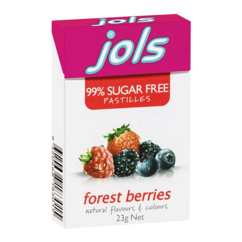 Jols Sugar Free Pastilles Forest Berries 23g