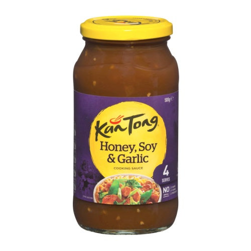 Kan Tong Honey, Soy & Garlic Stir Fry Sauce 500g