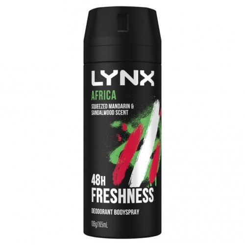 Lynx Body Spray Africa 165ml