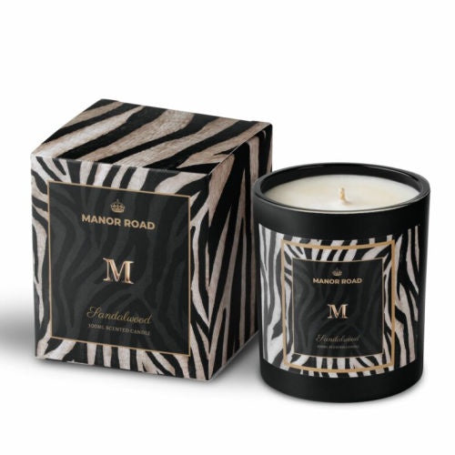 Manor Road Sandalwood Scented Candle 300ml