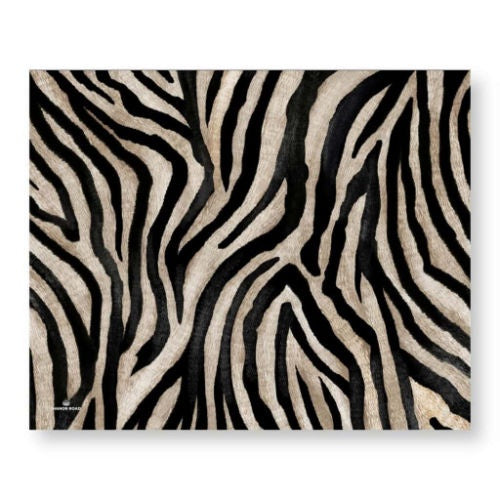 Manor Road Zebra Paper Placemat Pad - 30 sheets