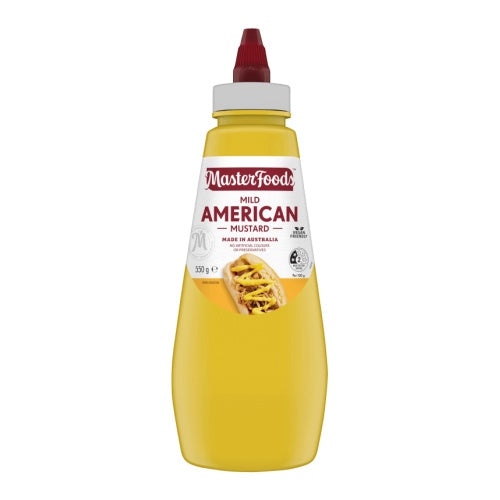 Masterfoods Mild American Mustard 550g