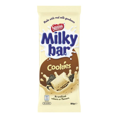 Nestle Milkybar Milk & Cookies Block 170g