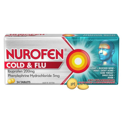 Nurofen Cold And Flu Multi-symptom Relief Tablets