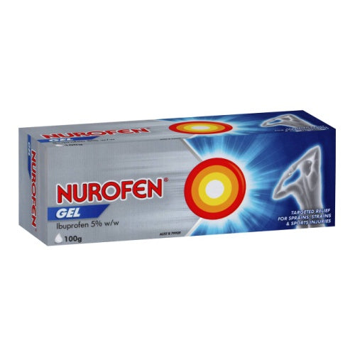 Nurofen Pain And Inflammation Relief Gel 5% Ibuprofen 100g