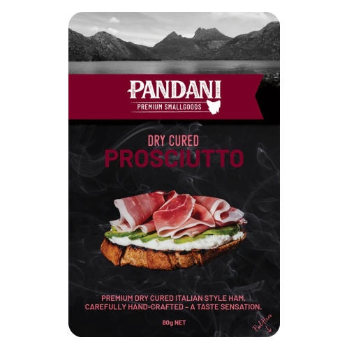 Pandani Prosciutto Sliced 80g