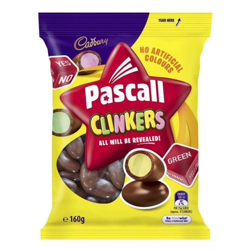 Cadbury Pascall Clinkers 160g