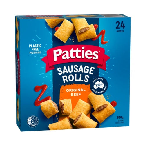 Patties Party Sausage Rolls 24pcs 900g