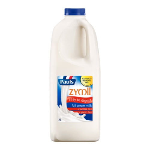 Pauls Zymil Full Cream Lactose Free Milk 2L