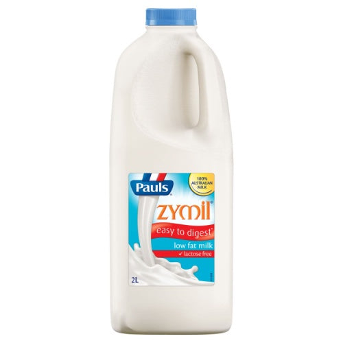 Pauls Zymil Low Fat Lactose Free Milk 2L