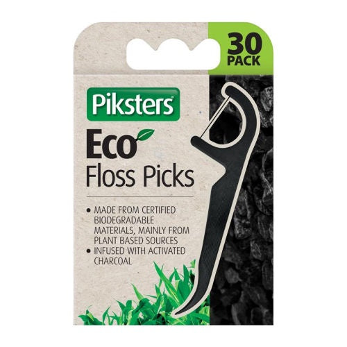 Piksters Eco Floss Picks 100 Pack