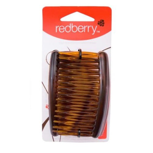 Redberry Sidecomb Medium Tortoiseshell 6pk