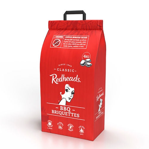 Redheads BBQ Briquettes 4Kg