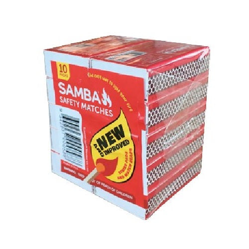 Samba 10 boxes of Regular Matche