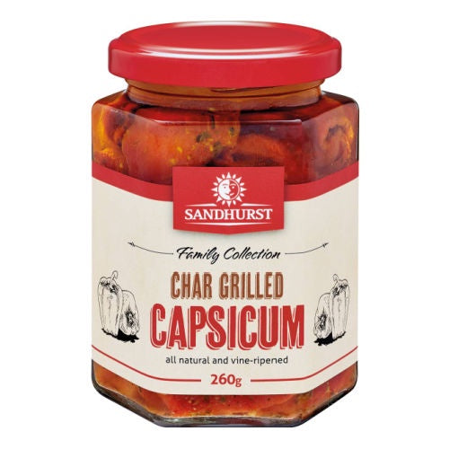 Sandhurst Chargrilled Capsicum 260g