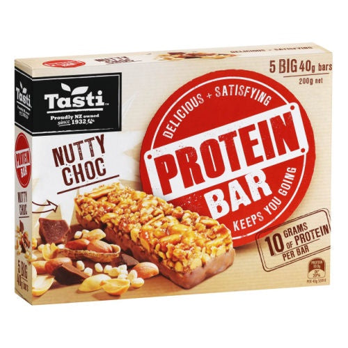 Tasti Protein Bar Nutty Choc 200g