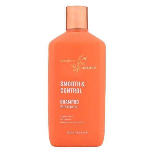 Thanks To Nature Smooth & Control Shampoo With Keratin 500ml