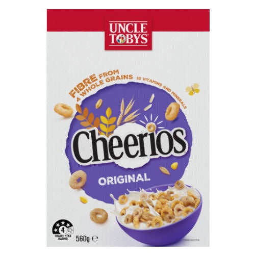 Uncle Tobys Cheerios 560g