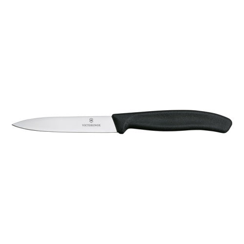 Victorinox Paring Knife Straight Edge 10cm Black